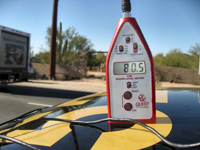 Delivery Truck Passing at 80.5