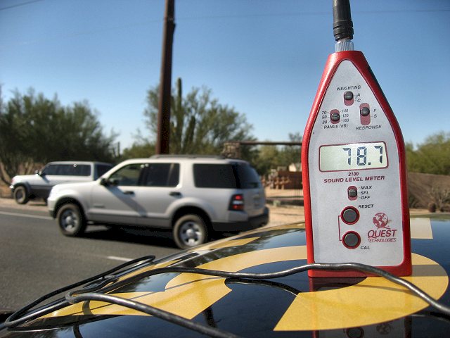 SUV at 78.7 db
