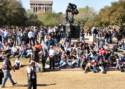 Crowd Watching Speakers