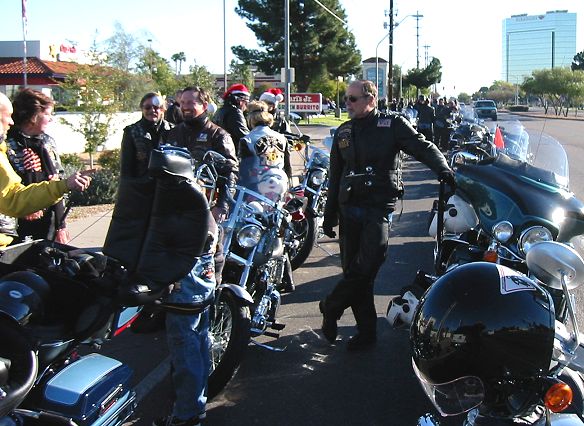 Lining Up For The Ride