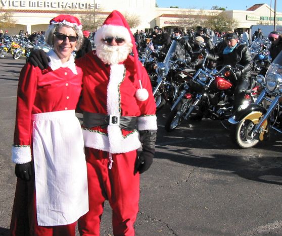 Mr. and Mrs. Santa, I hope that's thermal!