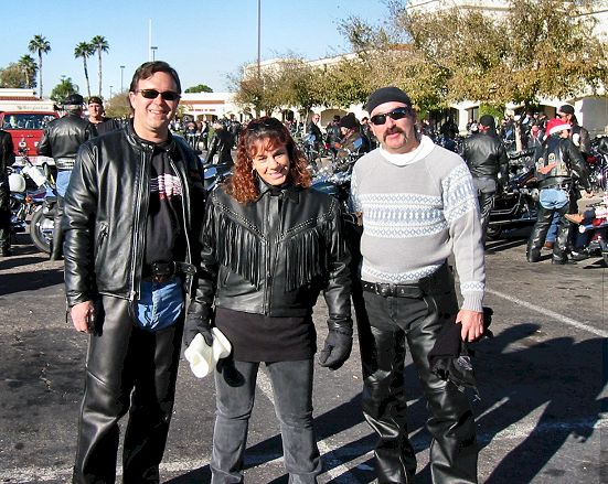 Riders Waiting To Roll