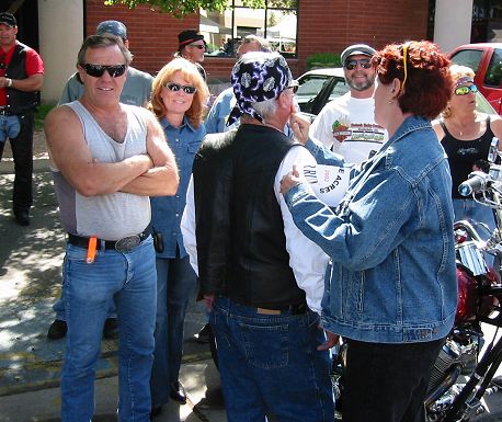 Riders Waiting To Ride