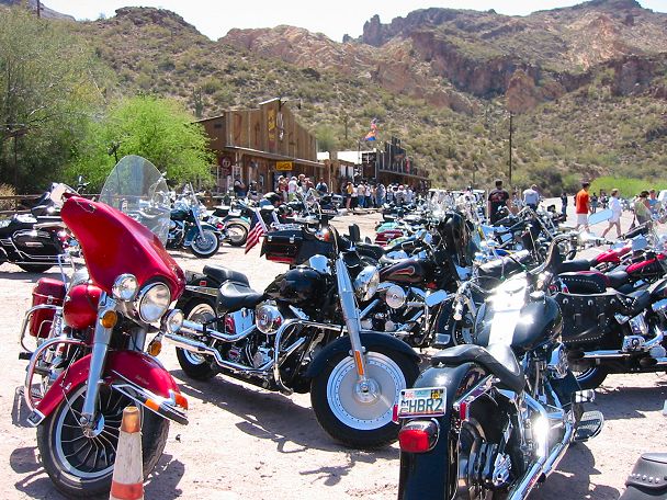 Bikes At Tortilla Flat