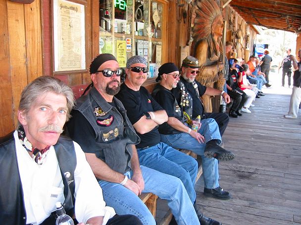 Riders On The Patio