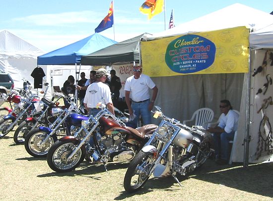 Bikes at Chandler Custom Cycles