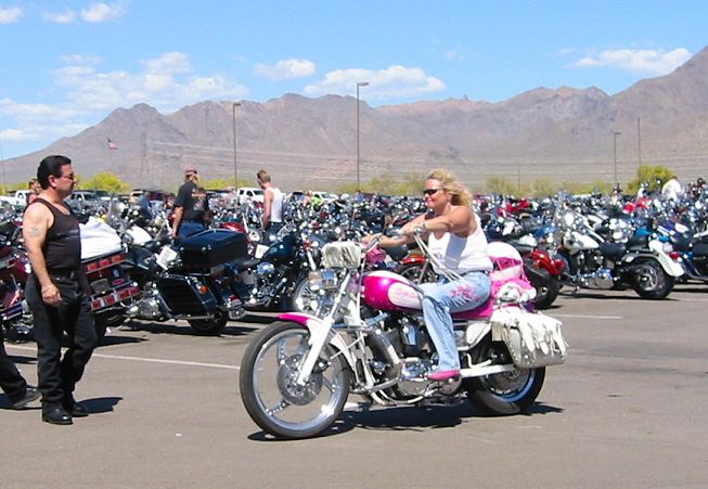 Riders In The Parking Lot