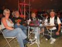 Riders watching the show