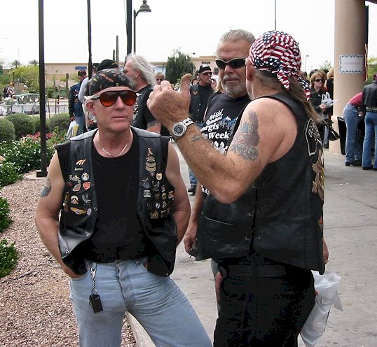 Riders Waiting To Ride