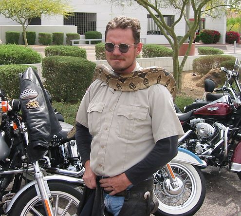 Hey Honey, Let's Take The Snake For A Ride