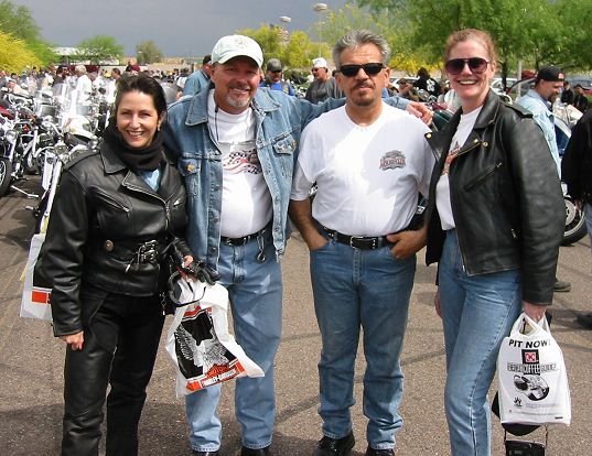 Riders Waiting To Ride