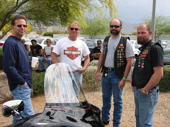 Riders Waiting To Ride