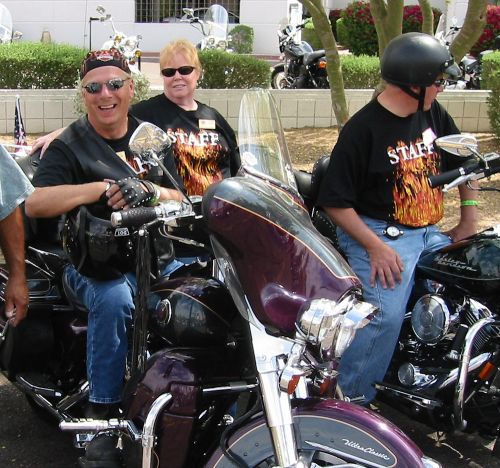 The Staff Ready To Ride