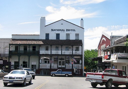 National Hotel In An Old Town On Hwy. 49