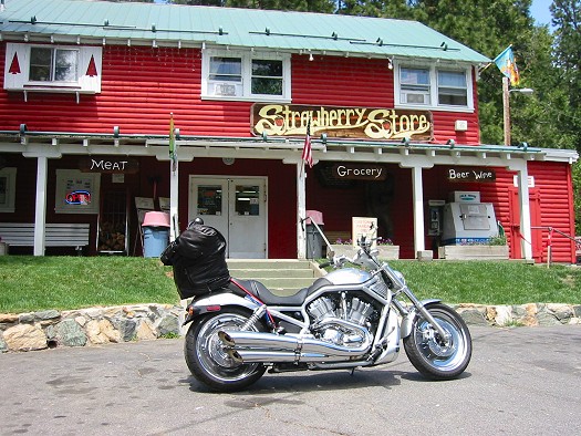 The Strawberry Store. A Good Place To Stop For Snacks. 