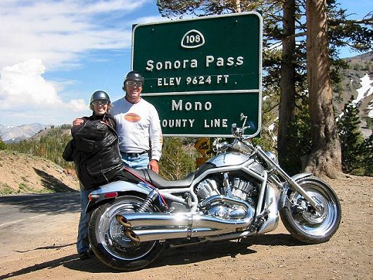 The Summit Of Sonora Pass. 9624 Feet. A Beautiful Ride.