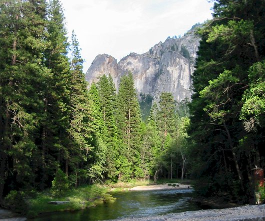 Entering Yosemite Valley