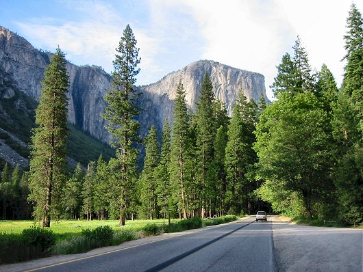 Entering Yosemite Valley