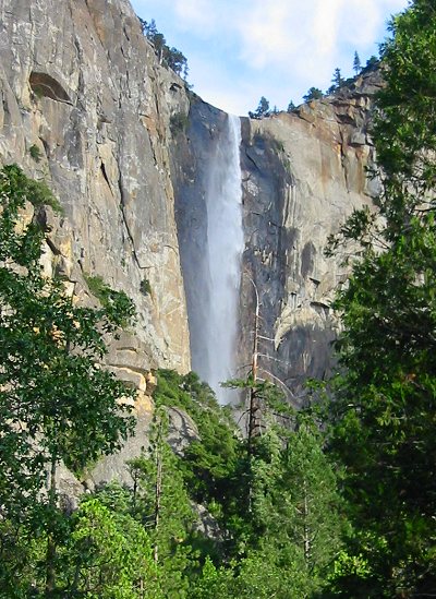 One Of The Falls In Yosemite Falls