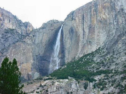 One Of The Falls In Yosemite Falls