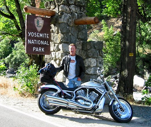 The Yosemite Sign On Hwy. 140