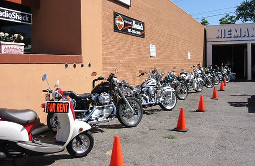 Motorcycle Rentals in the Town of St. Helena