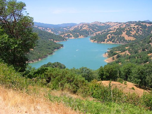 Lake Sonoma Seen From Stewarts Point/Skaggs Rd.