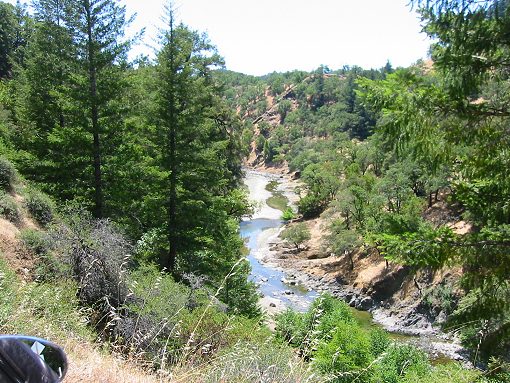 A Beautiful Creek Seen From Stewarts Point/Skaggs Rd.