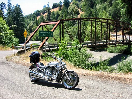 The Bridge That Takes You To Anapolis. Go Straight To Stewarts Point.