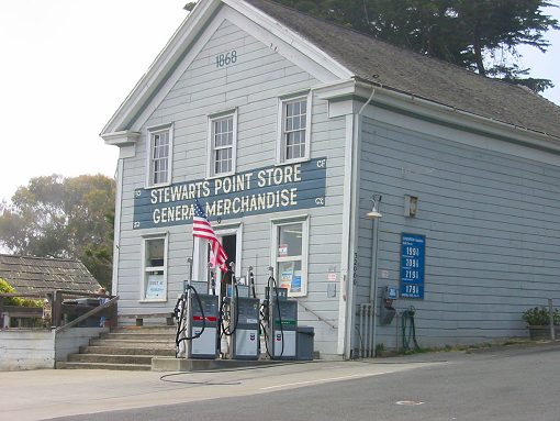 Stewarts Point Store On Hwy. 1 