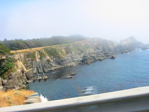 The View From Hwy. 1 Heading South To Fort Ross Rd.