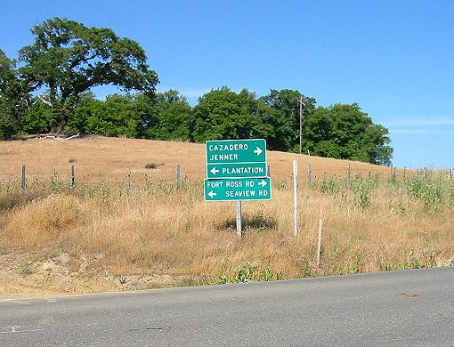 The Sign to Cazadero