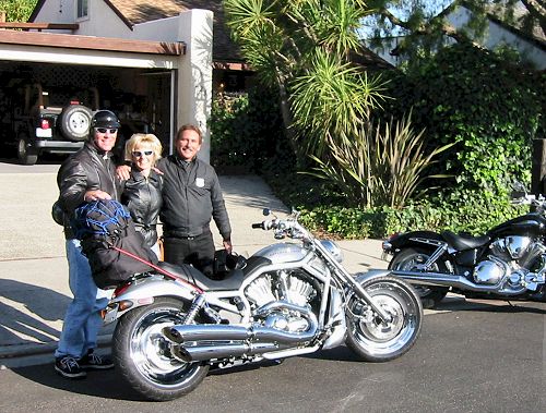 Leaving Santa Barbara With Dana, Our Tour Guide For The Day