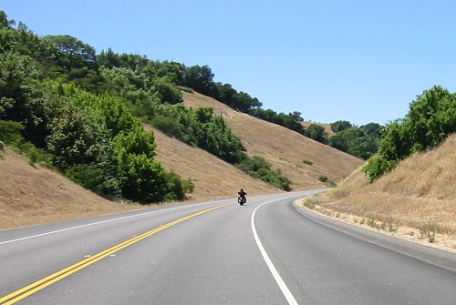Hwy 46 N. of San Luis Obispo. The Cutover Road To Hwy 1.