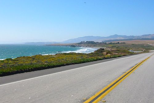 Hwy 1 Leaving Cambria