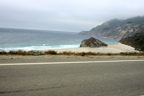 View of the Ocean From Hwy. 1