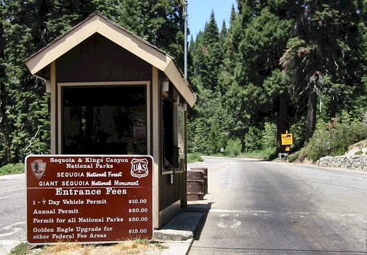 Entrance To Kings Canyon, $10.00
