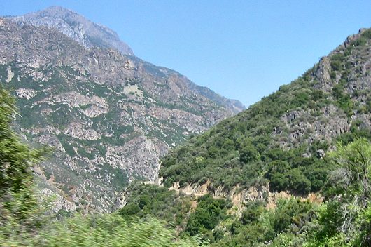 The Road Through Kings Canyon