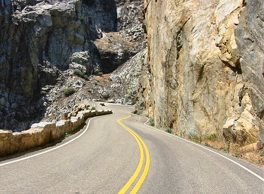 The Road Through Kings Canyon