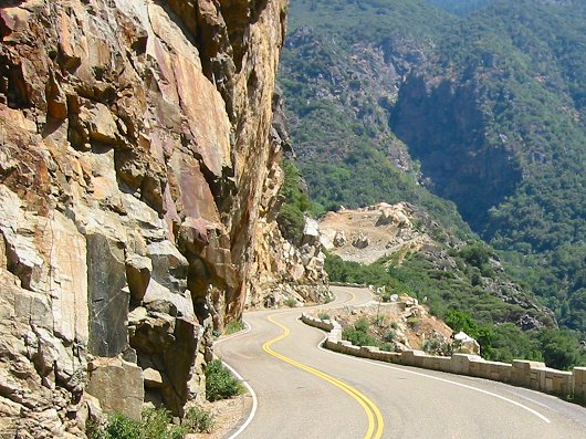 The Road Through Kings Canyon