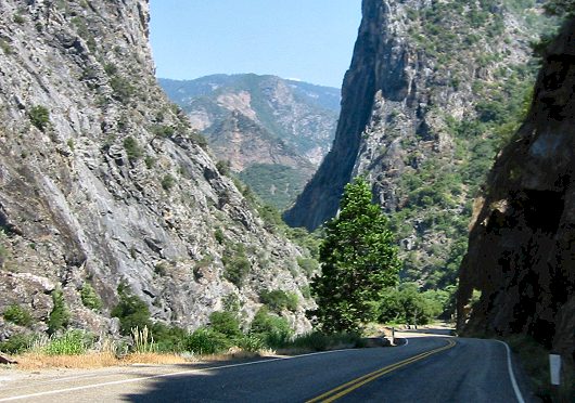 The Road Through Kings Canyon