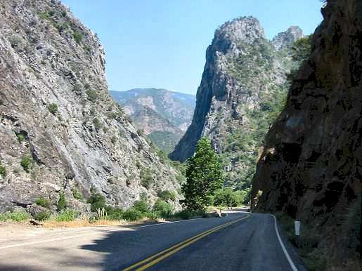 The Road Through Kings Canyon