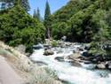 The Beautiful Stream That Runs Next To The Road At Bottom of the Canyon