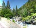 The Beautiful Stream That Runs Next To The Road At Bottom of the Canyon