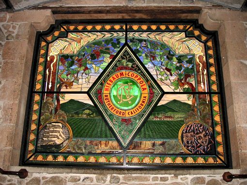 Stained Glass Inside Winery