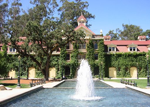 The Front of Coppola Winery