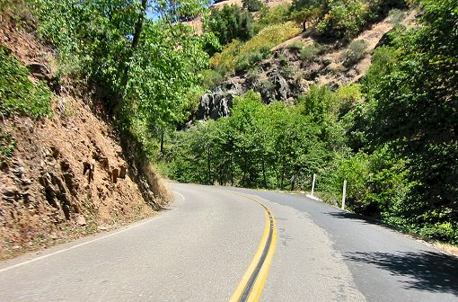 The Scenery From Pope Valley Rd.
