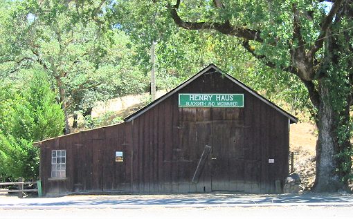 Old Blacksmith Building On Pope Valley Rd.