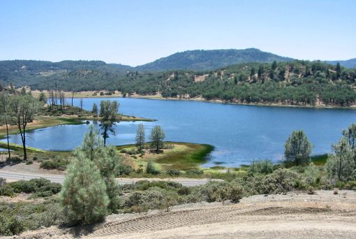 A View of Guenoc Lake From Guenoc Winery