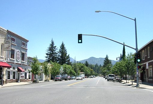 A Small Town on Pope Valley Rd.